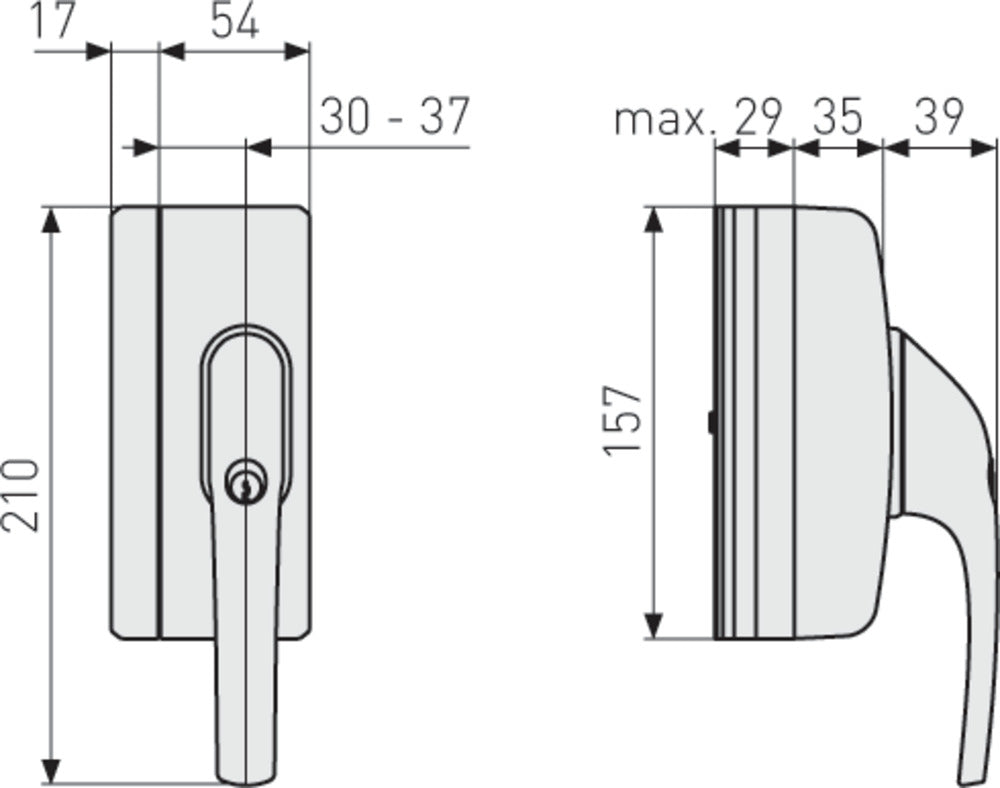 Fenster-Zusatzsicherung FO400N