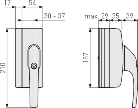 Fenster-Zusatzsicherung FO400N