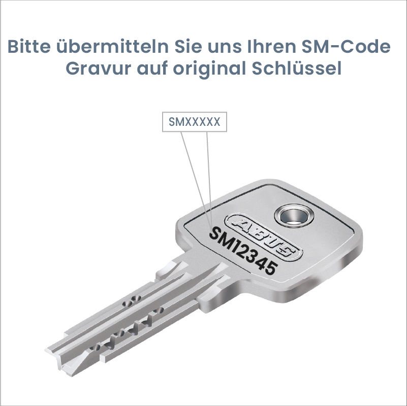 ABUS EC550 Halbzylinder nach Code