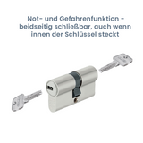 ABUS EC660 Doppelzylinder nach Sicherungskarte