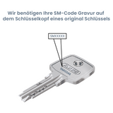 ABUS EC550 Nachschlüssel nach SM-Code