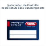 ABUS EC660 Nachschlüssel nach Sicherungskarte