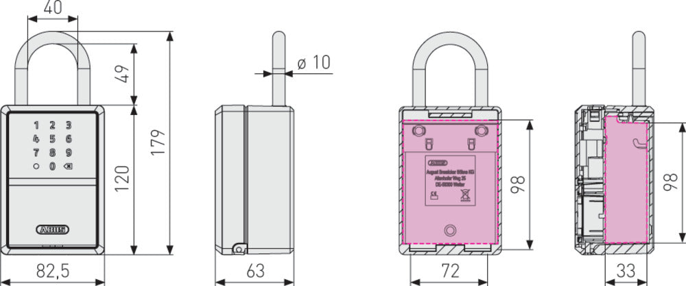 ABUS Keygarage One Smart Bluetooth