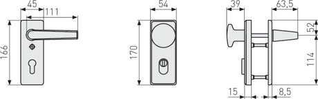 Schutzbeschlag KKZS700